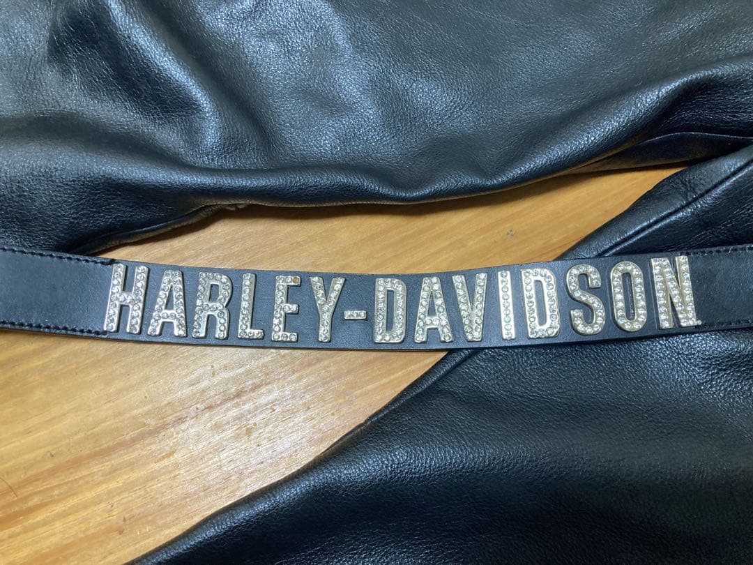 HARLEY-DAVIDSON レザーベルト　NCBレザーパンツ 防寒防風パンツ