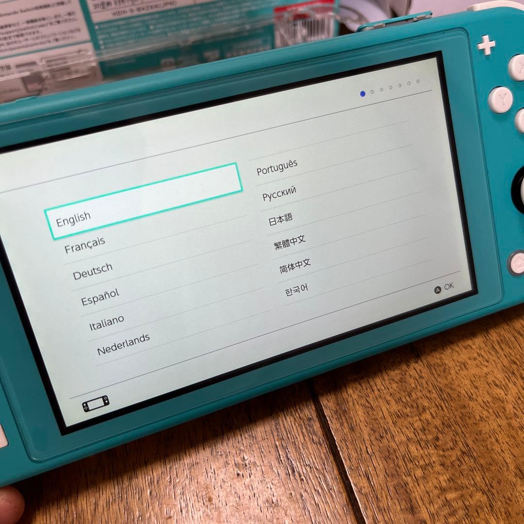 任天堂 ニンテンドー スイッチライト ターコイズ セット