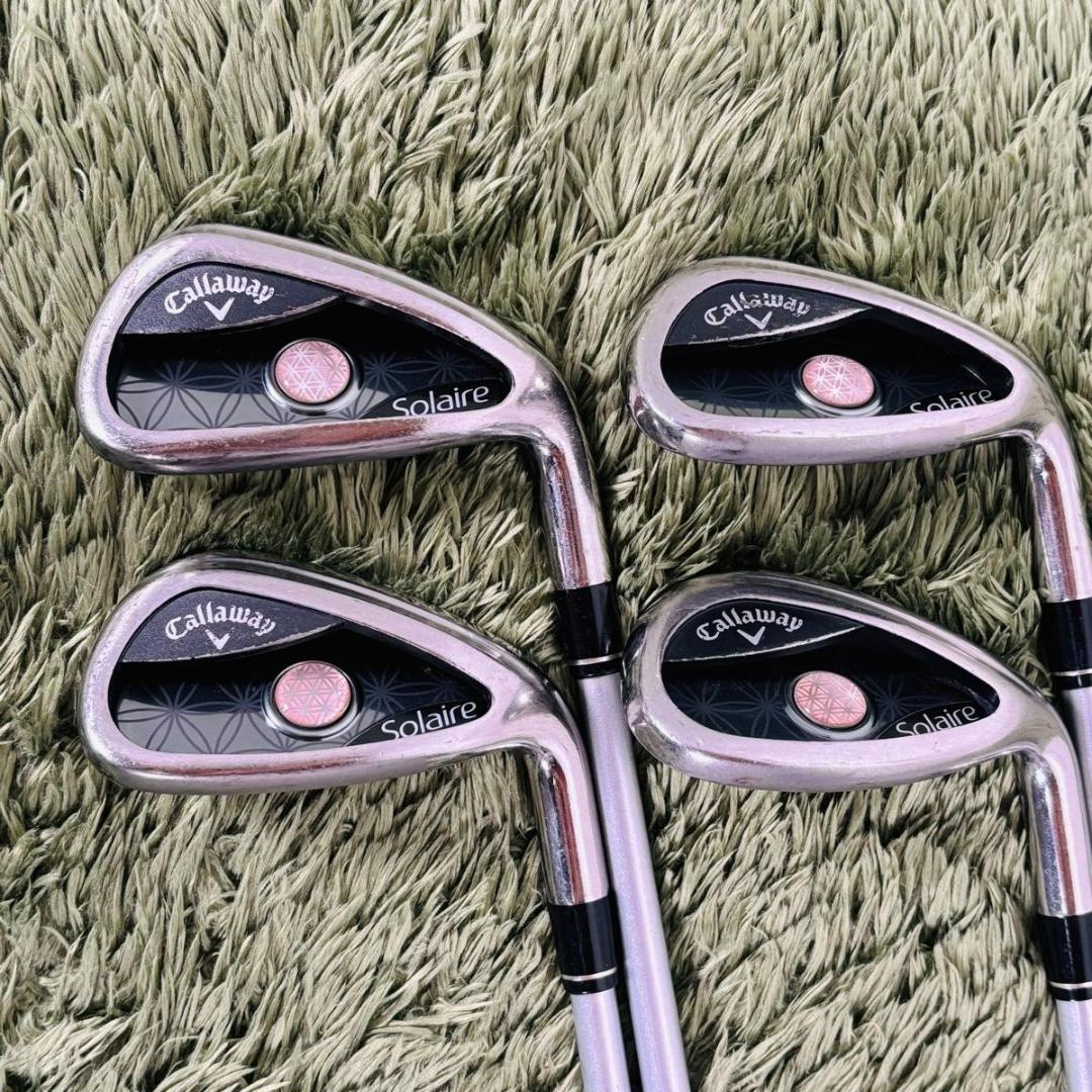 キャロウェイ ソレイル 8本セット レディースゴルフ 初心者 入門 大人気 現行