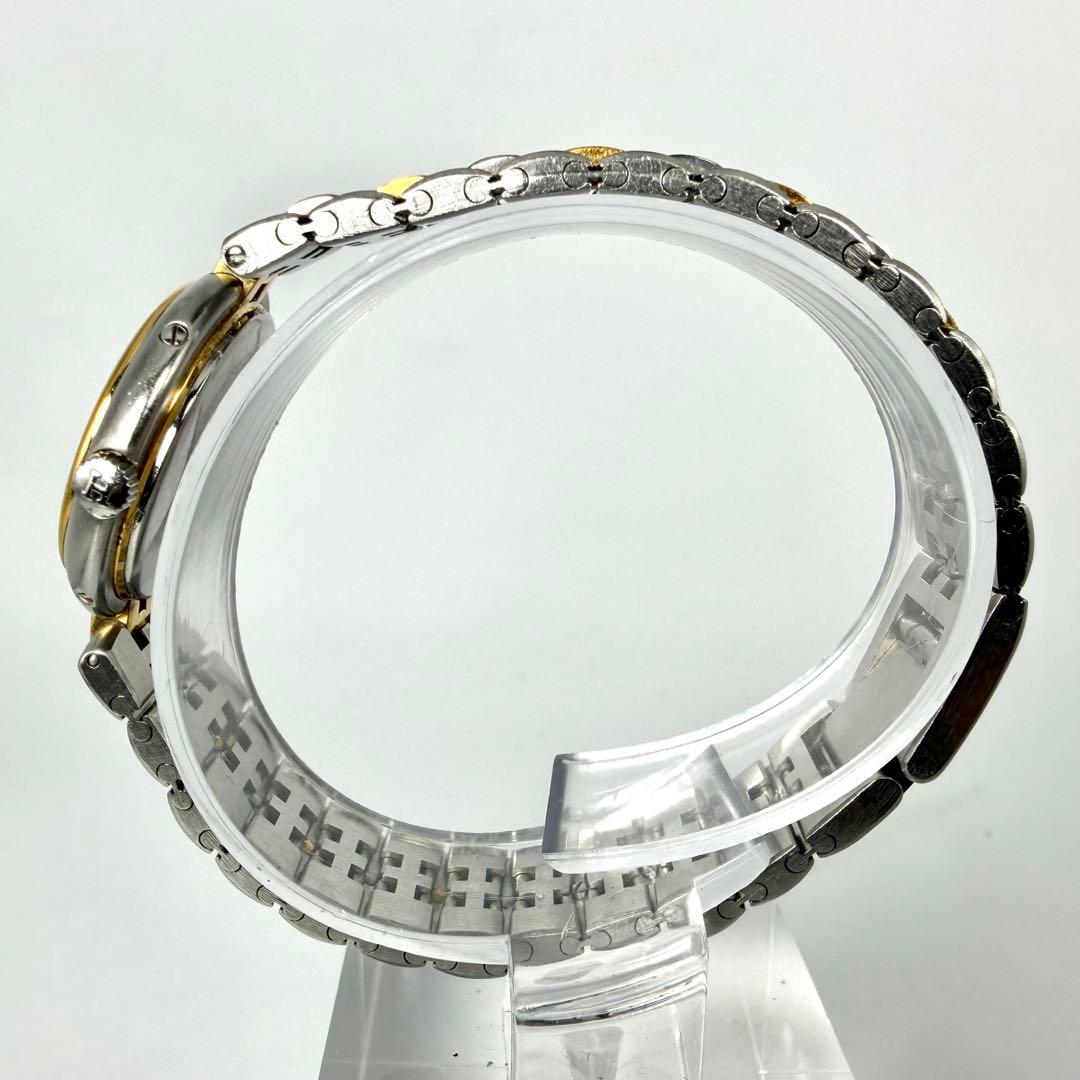 【希少美品✨】エルメス プロフィール クォーツ デイト 腕時計 コンビ ゴールド