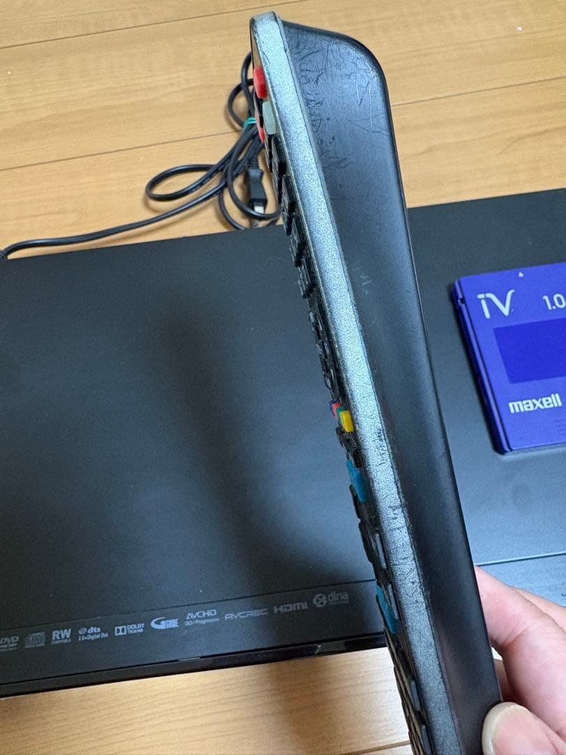 maxellブルーレイレコーダー　iVDR-S 1TB 付き