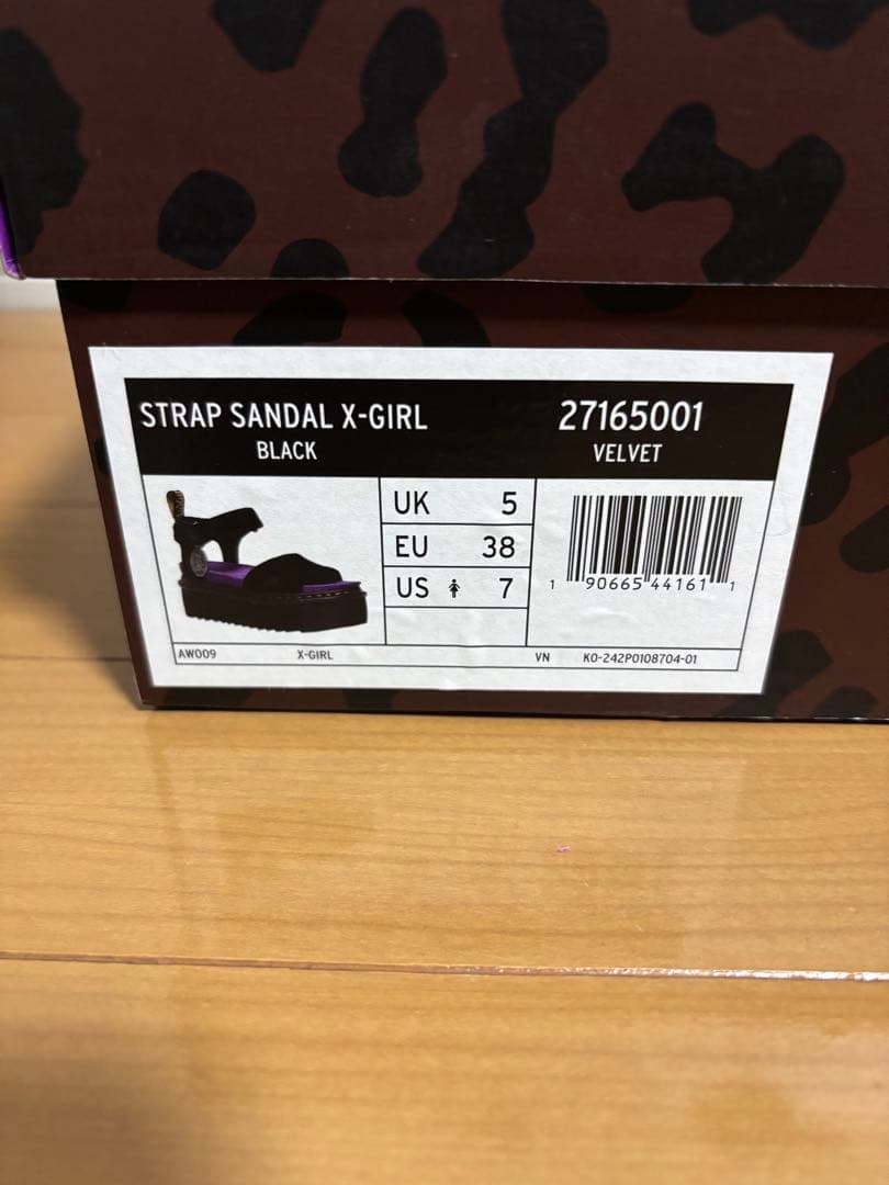 靴 Dr.Martens STRAP SANDAL X-GIRL