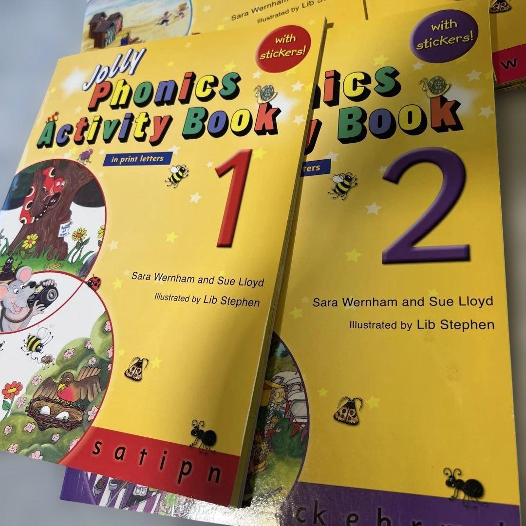 Jolly Phonics Activity Book 1-7巻セット