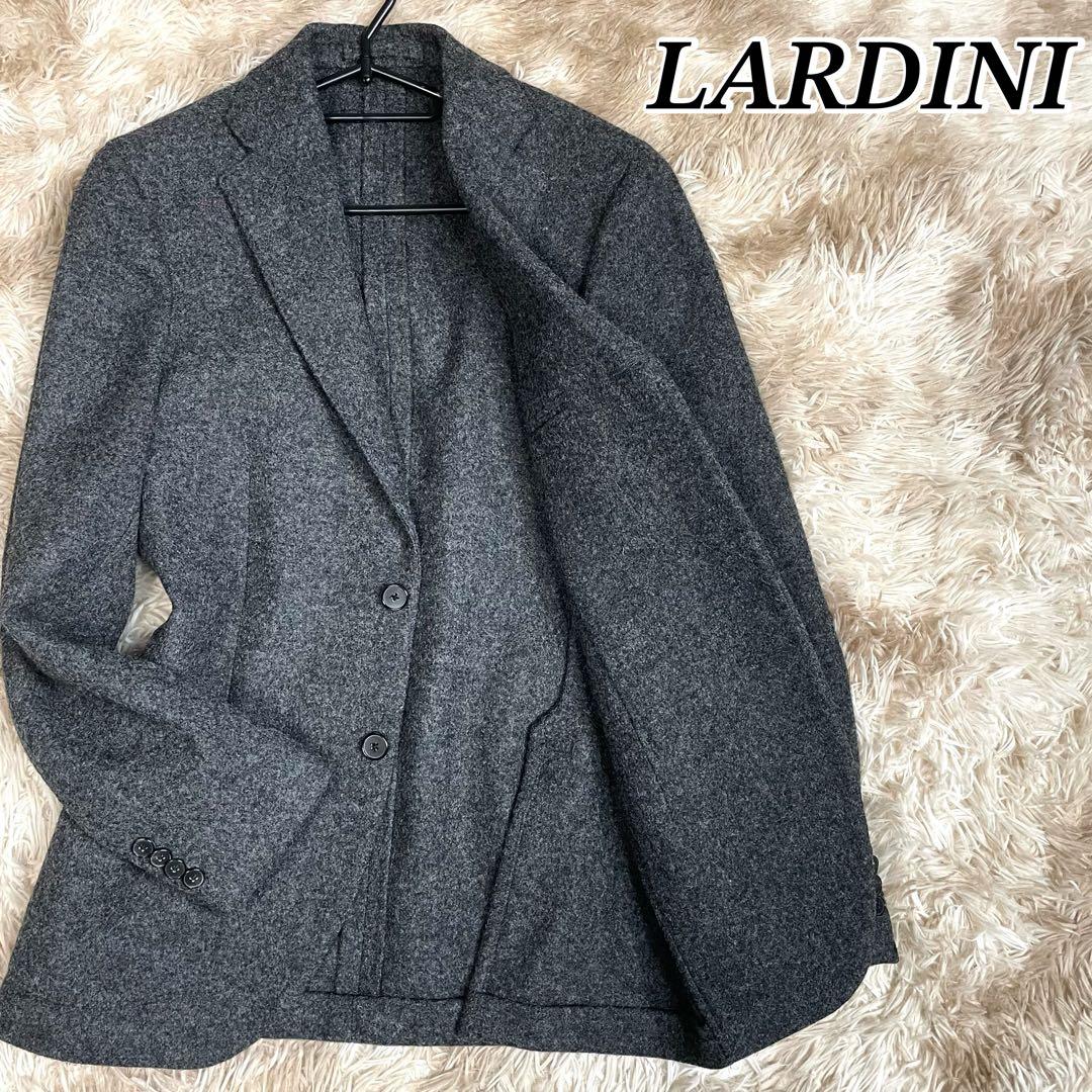 美品　ラルディーニ　テーラードジャケット　メルトンウール　メンズ　LARDINI