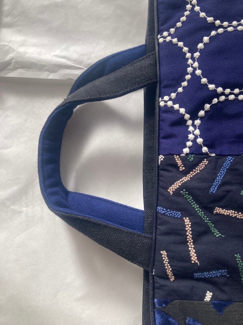 ミナペルホネン ピースバスケットバッグ