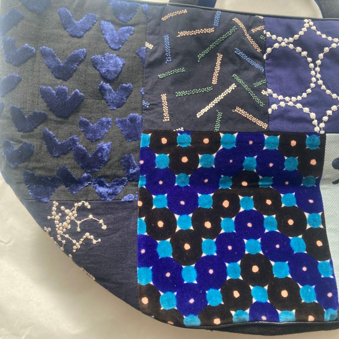 ミナペルホネン ピースバスケットバッグ