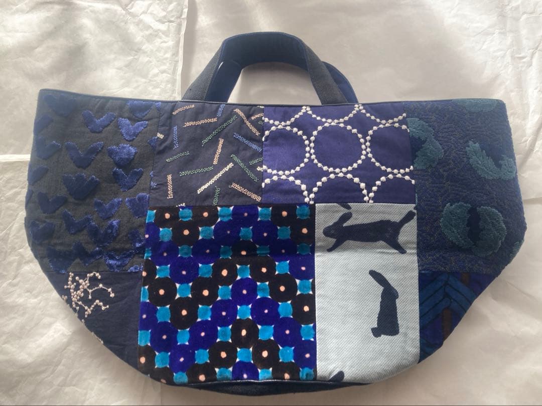 ミナペルホネン ピースバスケットバッグ