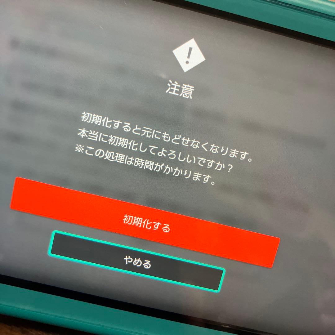 Nintendo Switch Lite ターコイズ 本体　初期化済み中古