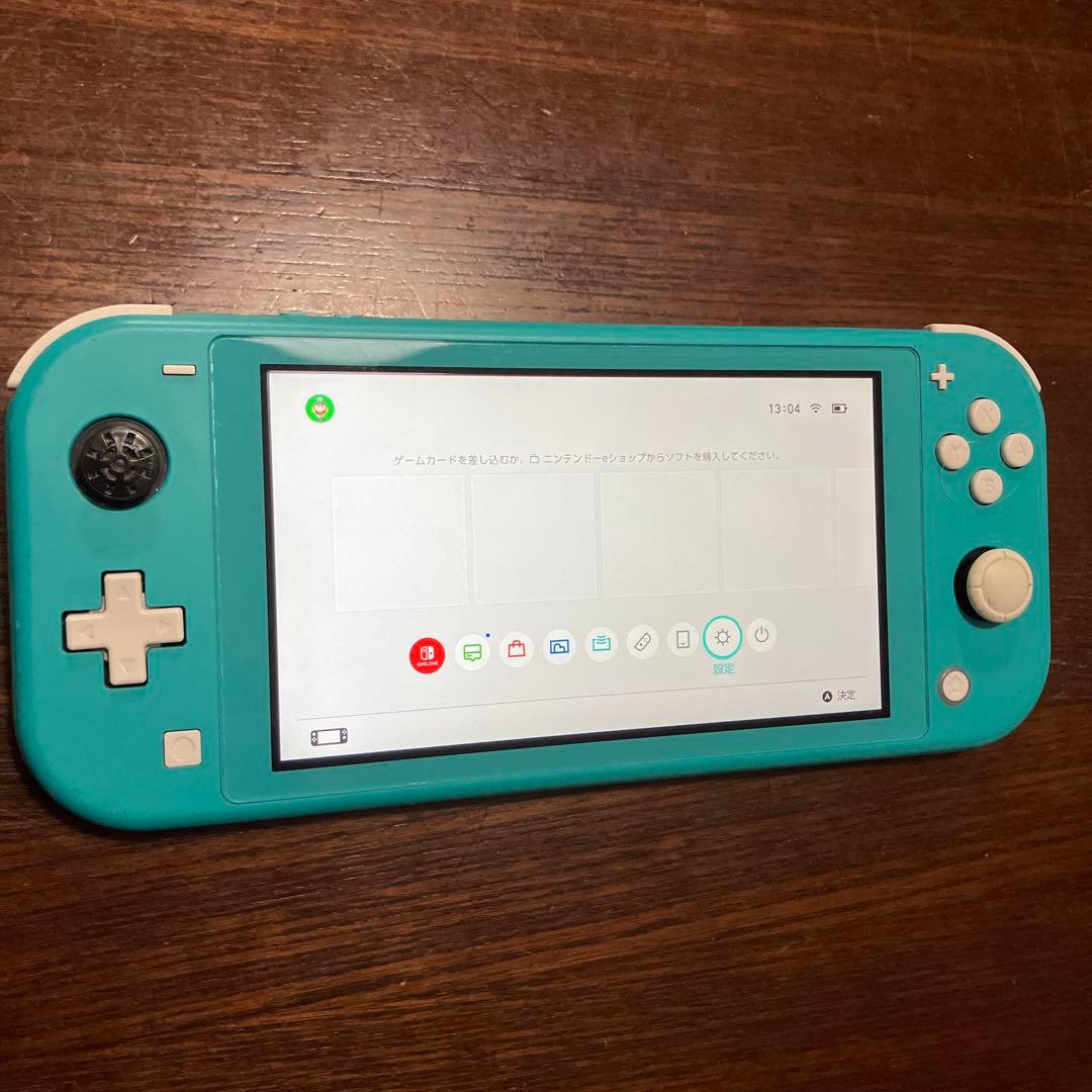 Nintendo Switch Lite ターコイズ 本体　初期化済み中古