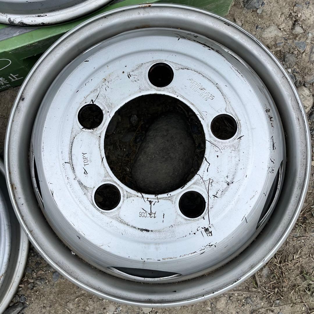 ダイナ　デュトロ　鉄ホイール　６本セット