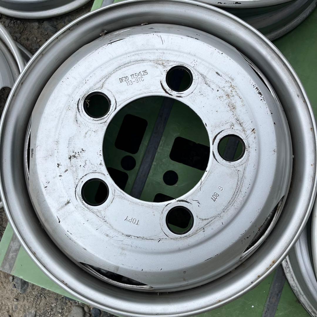 ダイナ　デュトロ　鉄ホイール　６本セット