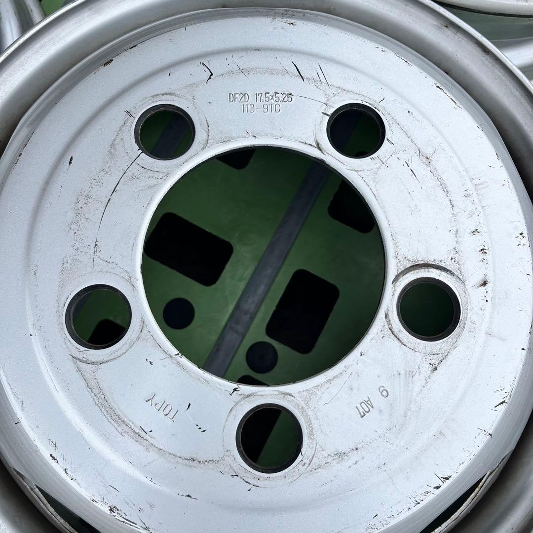 ダイナ　デュトロ　鉄ホイール　６本セット