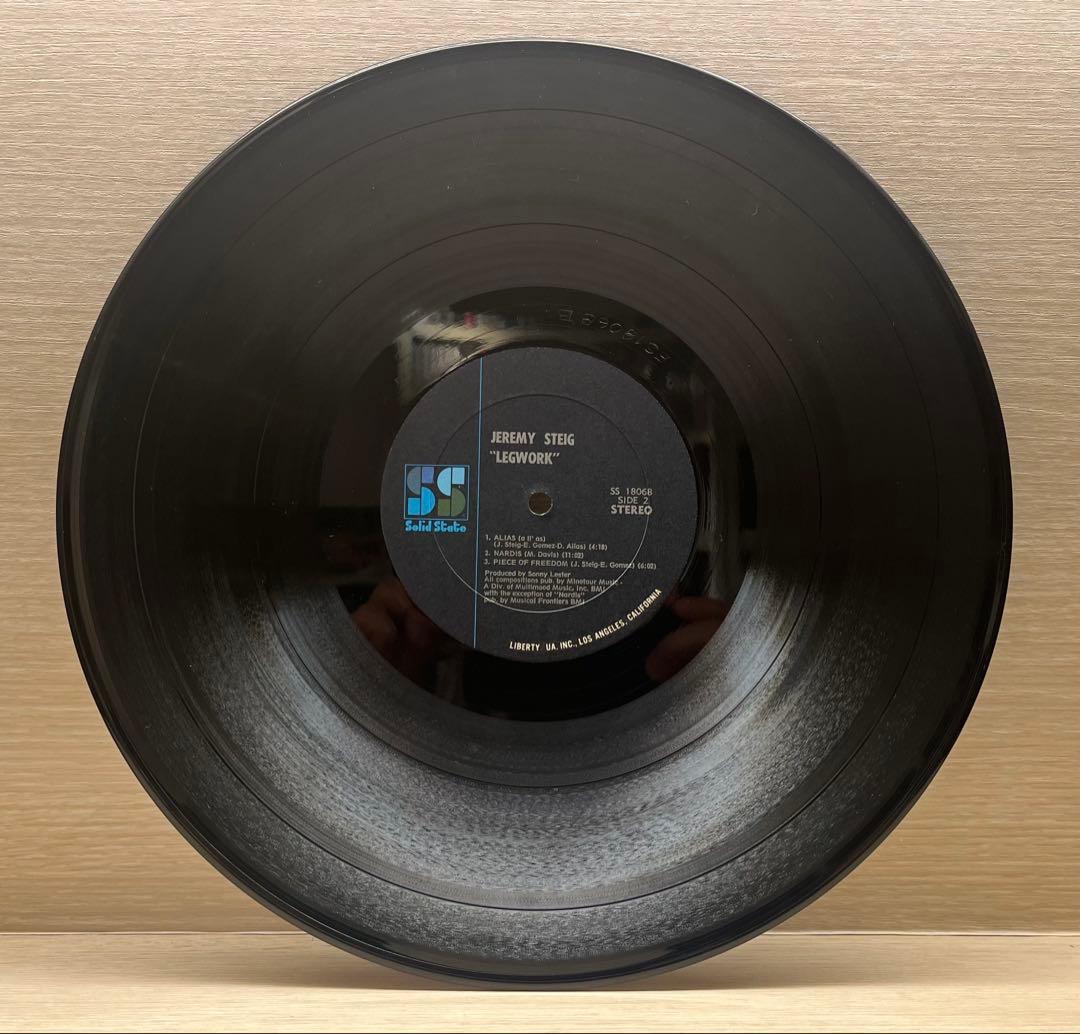 【USオリジナル】 Jeremy Steig / Legwork (LP)
