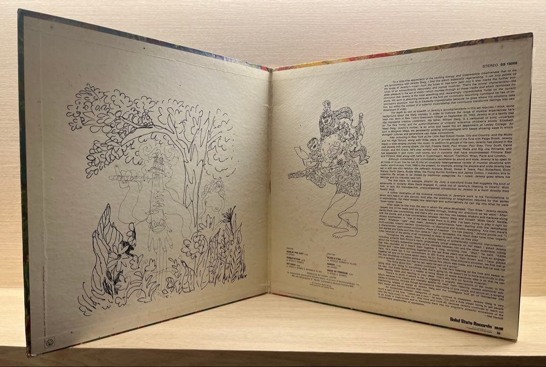 【USオリジナル】 Jeremy Steig / Legwork (LP)