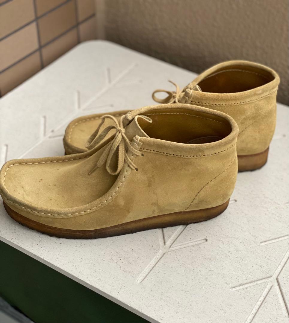 クラークス　ワラビー　ベージュ　UK9G 28cm