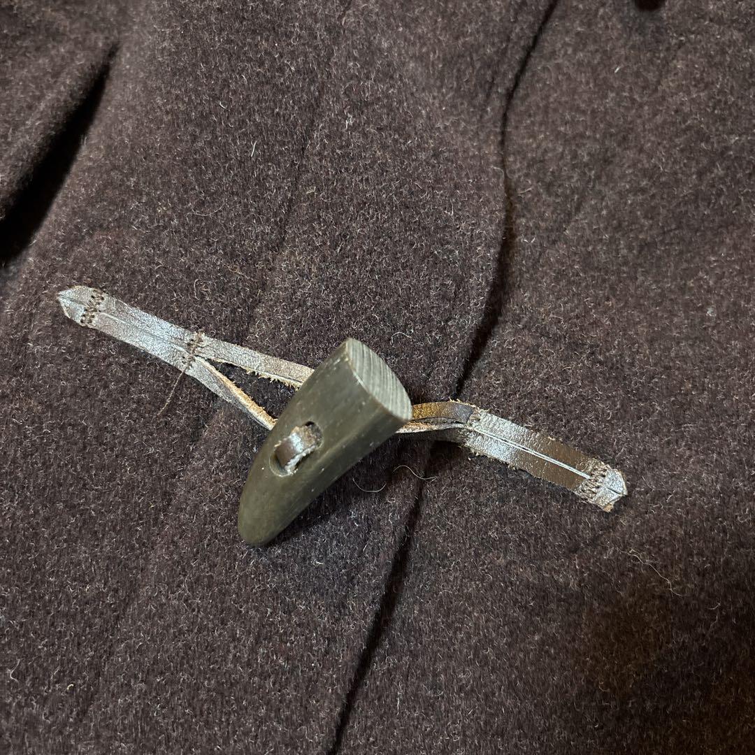 美品＊90s グローバーオール　ダッフルコート　英国製　トグル　ブラウン　茶色