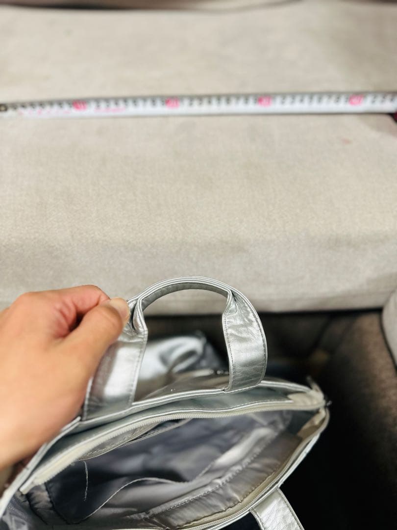 マスターバニーエディション バットマンバッグ シルバー