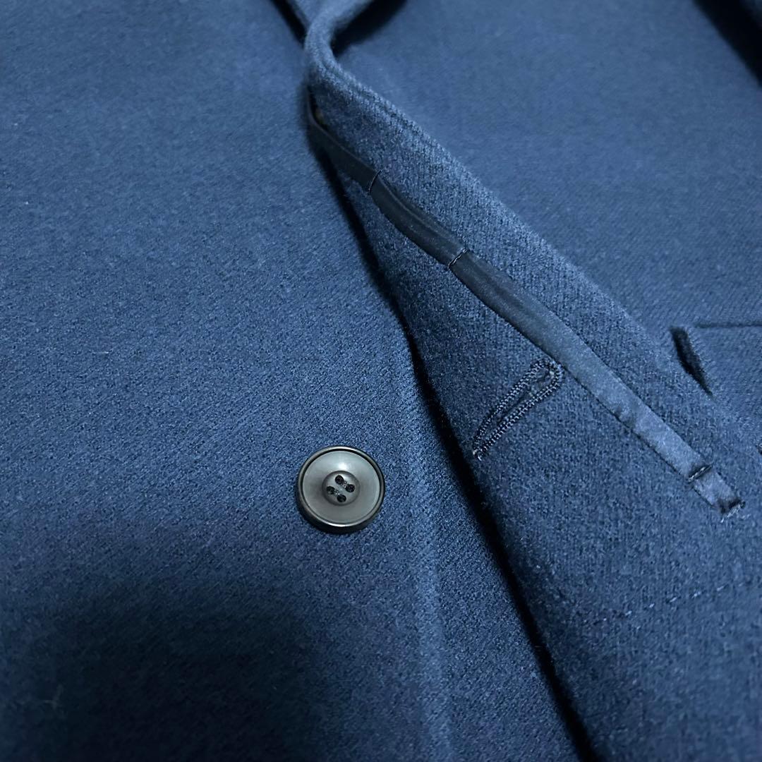 極美品　drawer シルクブレンド　チェスターコート　開襟　2ボタン