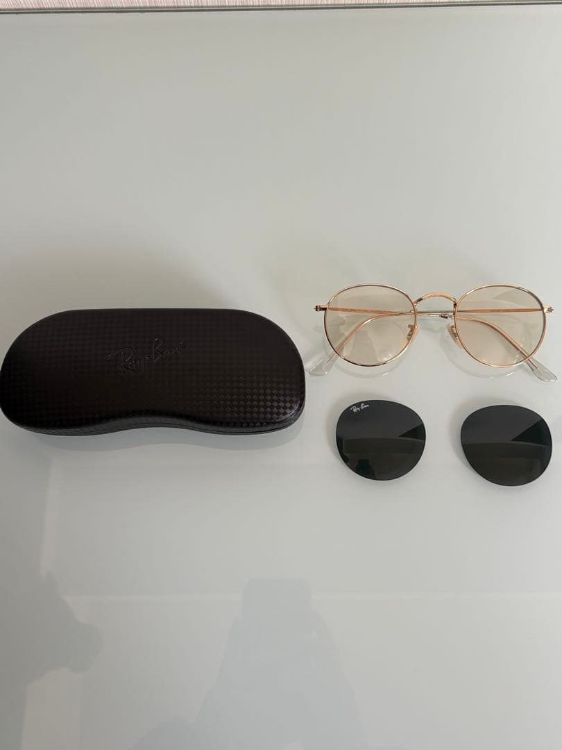 【期間限定値下げ】レイバン　サングラス　rb3447 ゴールド