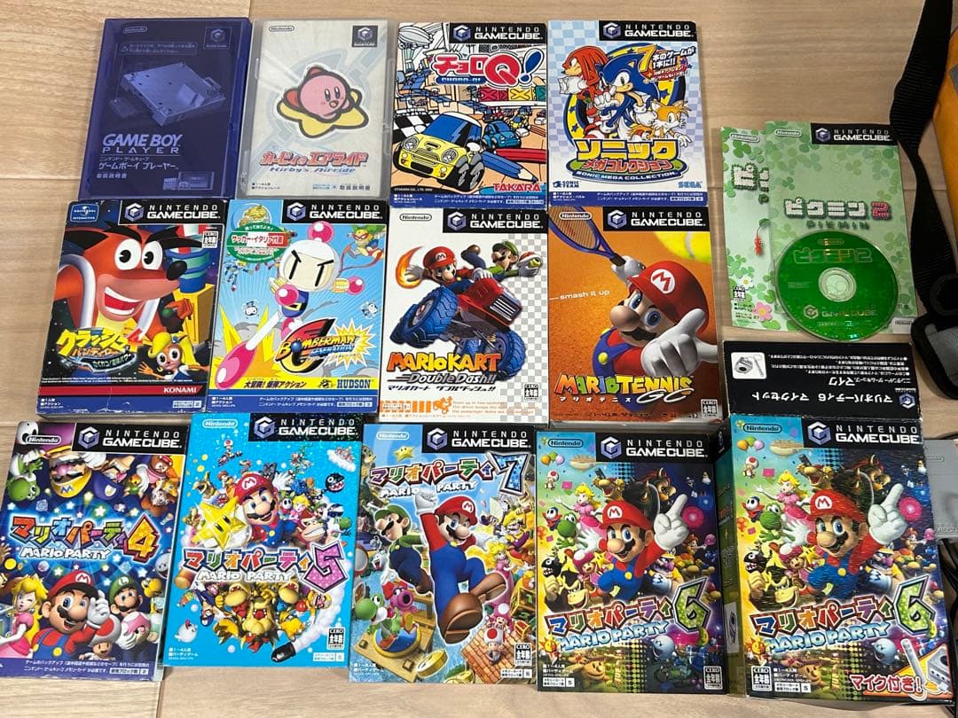 ニンテンドー　GAMECUBE ゲームキューブ 本体　ソフト　コントローラー付き