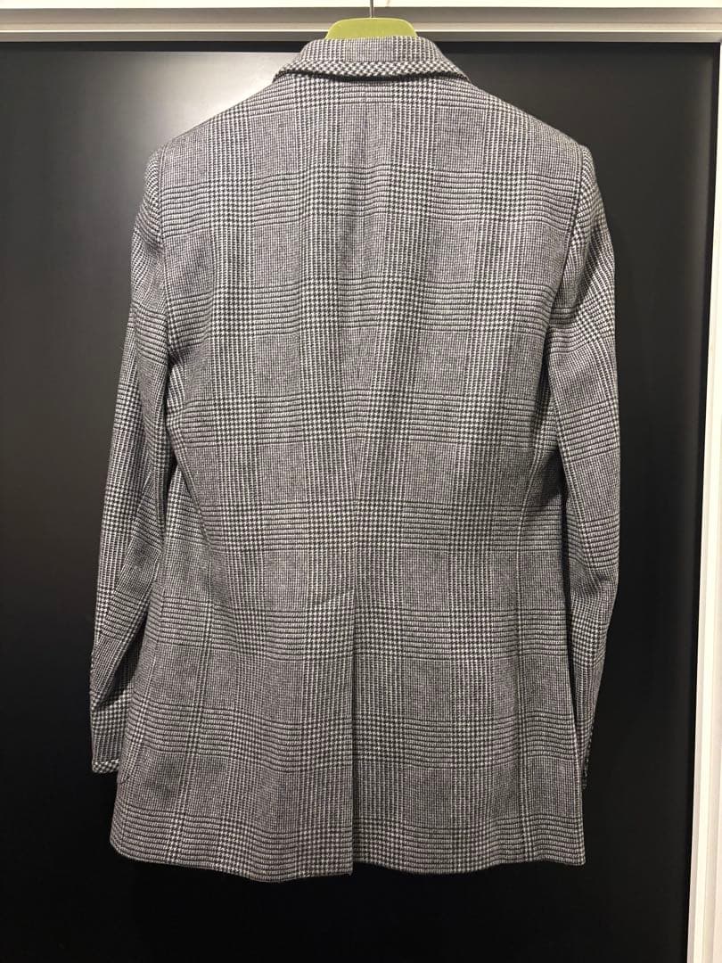 GUCCI×HAHAHA ミケーレ ウールチェックジャケット 44 ハリー