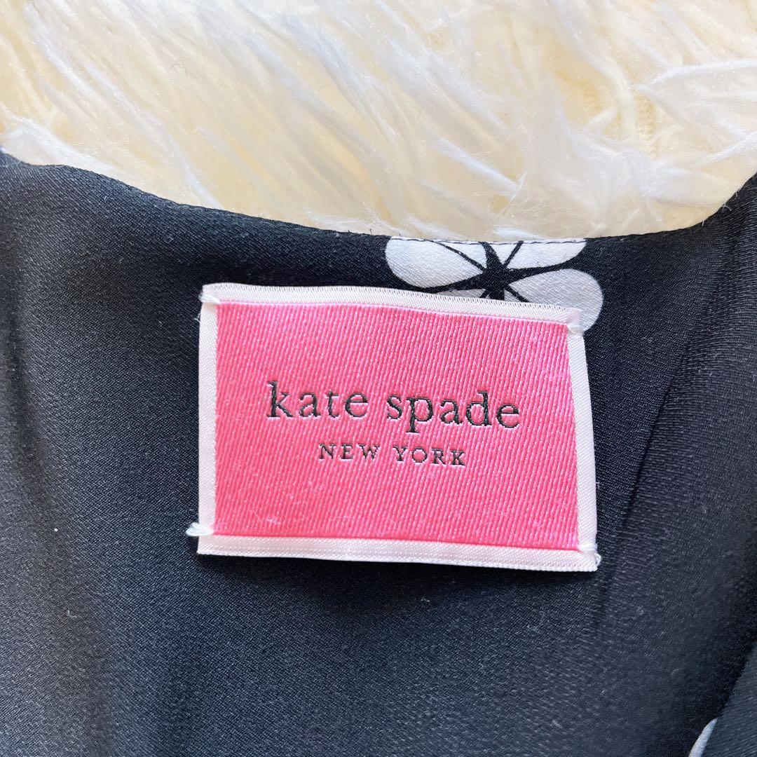 ケイトスペード　カシュクールラップワンピース　スペードクローバー　M 石原さとみ