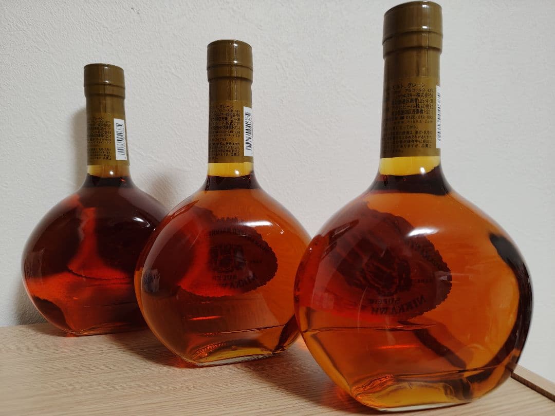 初号スーパーニッカ復刻版　3本