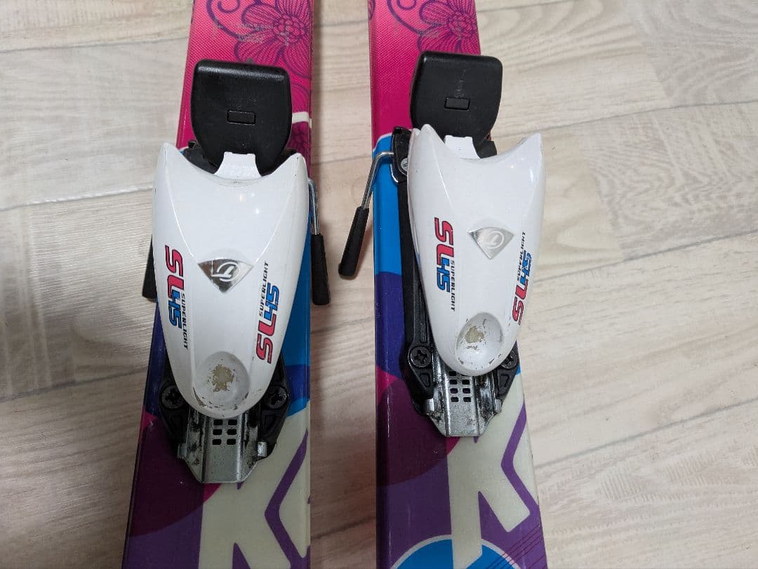 ジュニアスキー　K2 スキー板・LANGEブーツ・ストック 3点セット