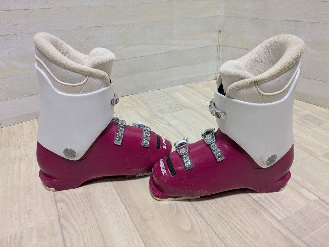 ジュニアスキー　K2 スキー板・LANGEブーツ・ストック 3点セット