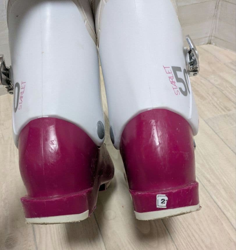 ジュニアスキー　K2 スキー板・LANGEブーツ・ストック 3点セット