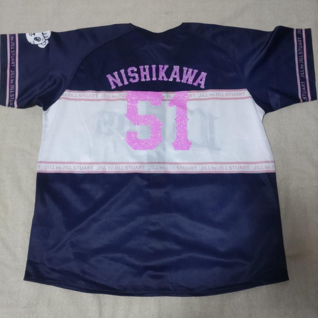 西武ライオンズ.西川愛也ユニフォームJILL byJILLSTUART.Lサイズ