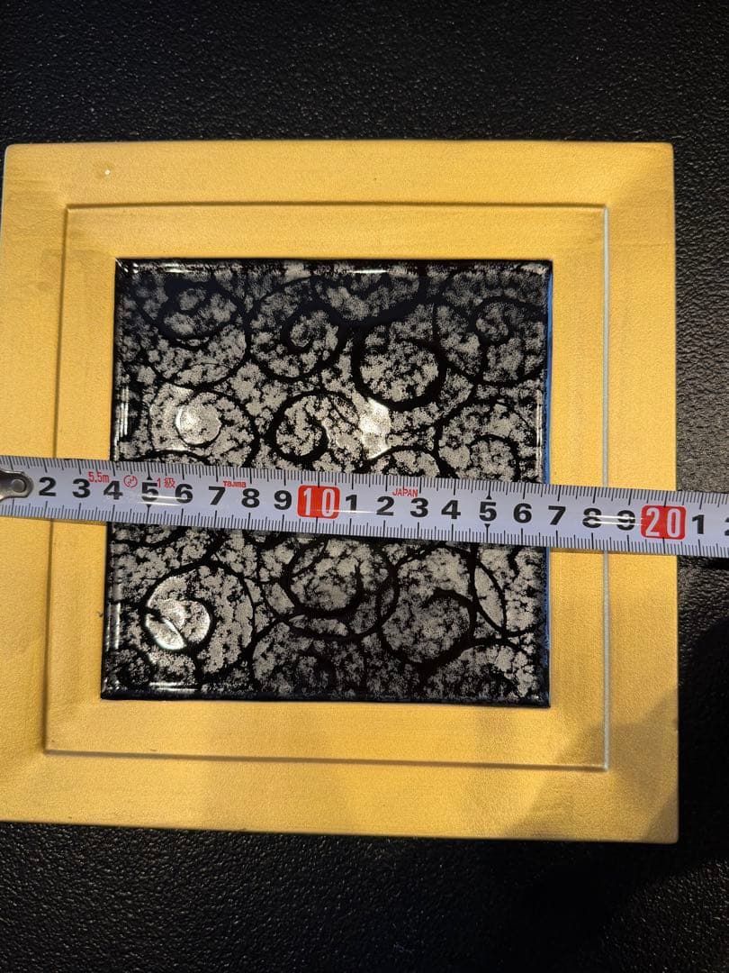 金塗り　唐草模様　焼き物皿　刺身皿　美濃焼　10枚セット