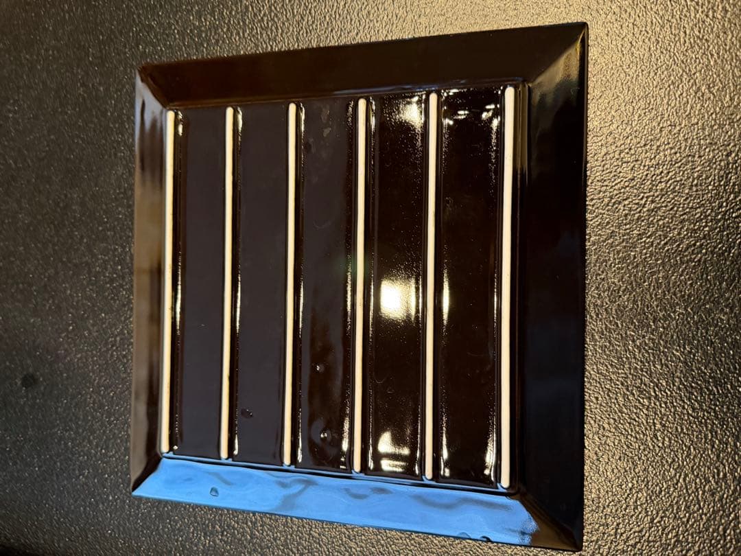 金塗り　唐草模様　焼き物皿　刺身皿　美濃焼　10枚セット