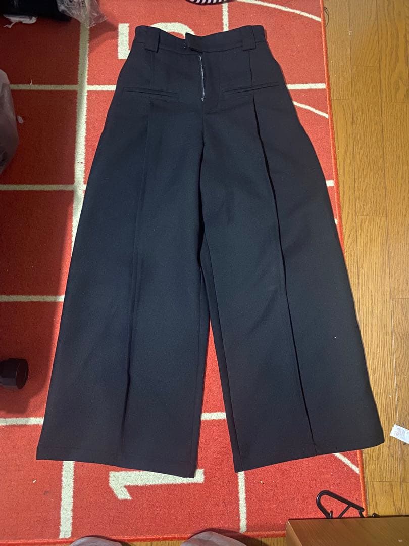 パンツ Fax Copy Express wide leg pants
