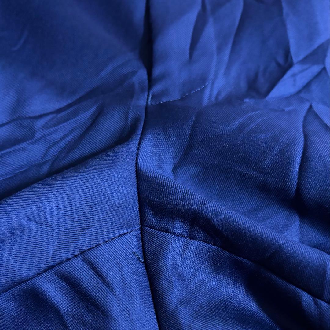 ギンザグローバルスタイル　カノニコ スーツ セットアップ ネイビー ペイズリー柄