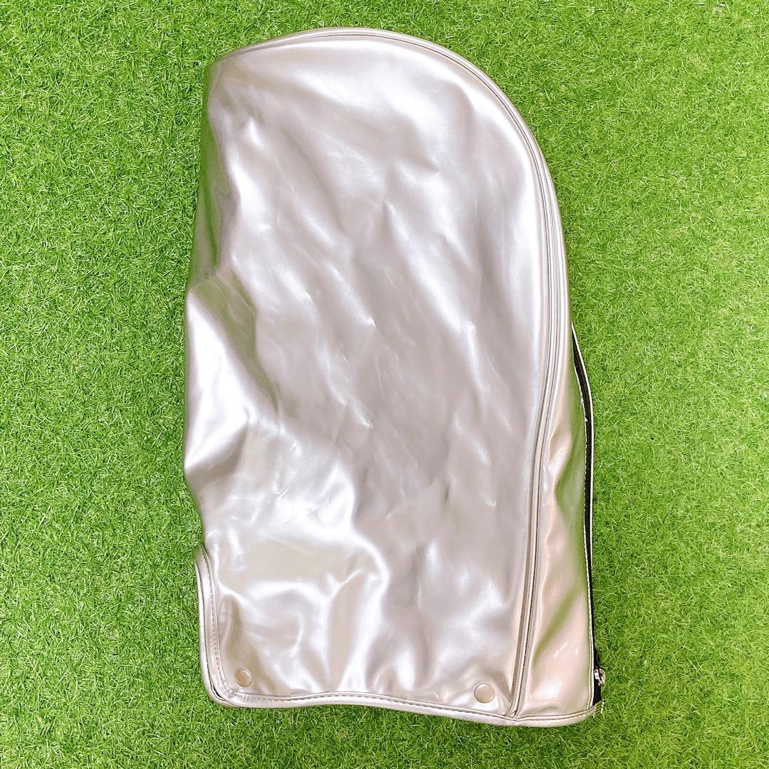 Nデサント　キャディーバッグ　ゴルフクラブケース　ネームプレート付属