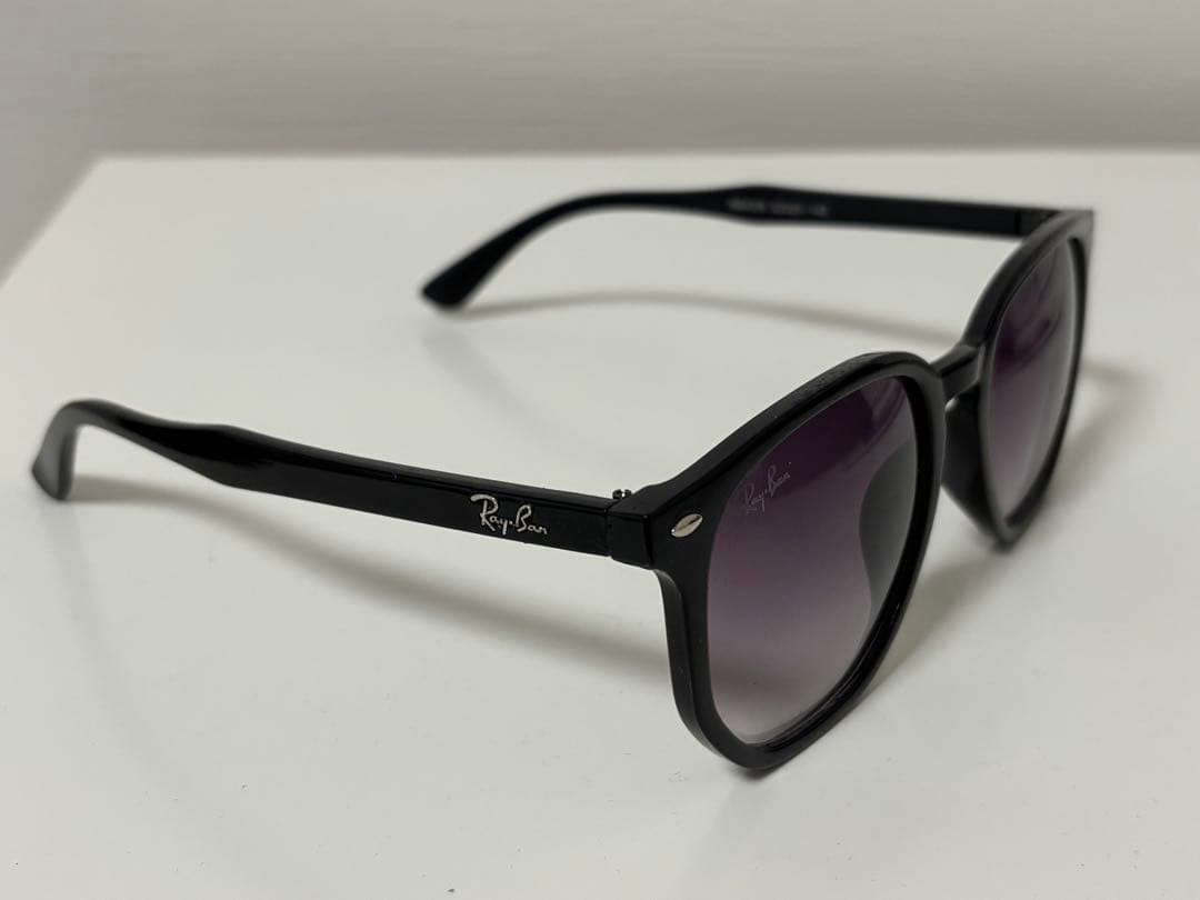 極美品◼︎Ray-Ban レイバン RB4306 パープルレンズ ブラックラウンド