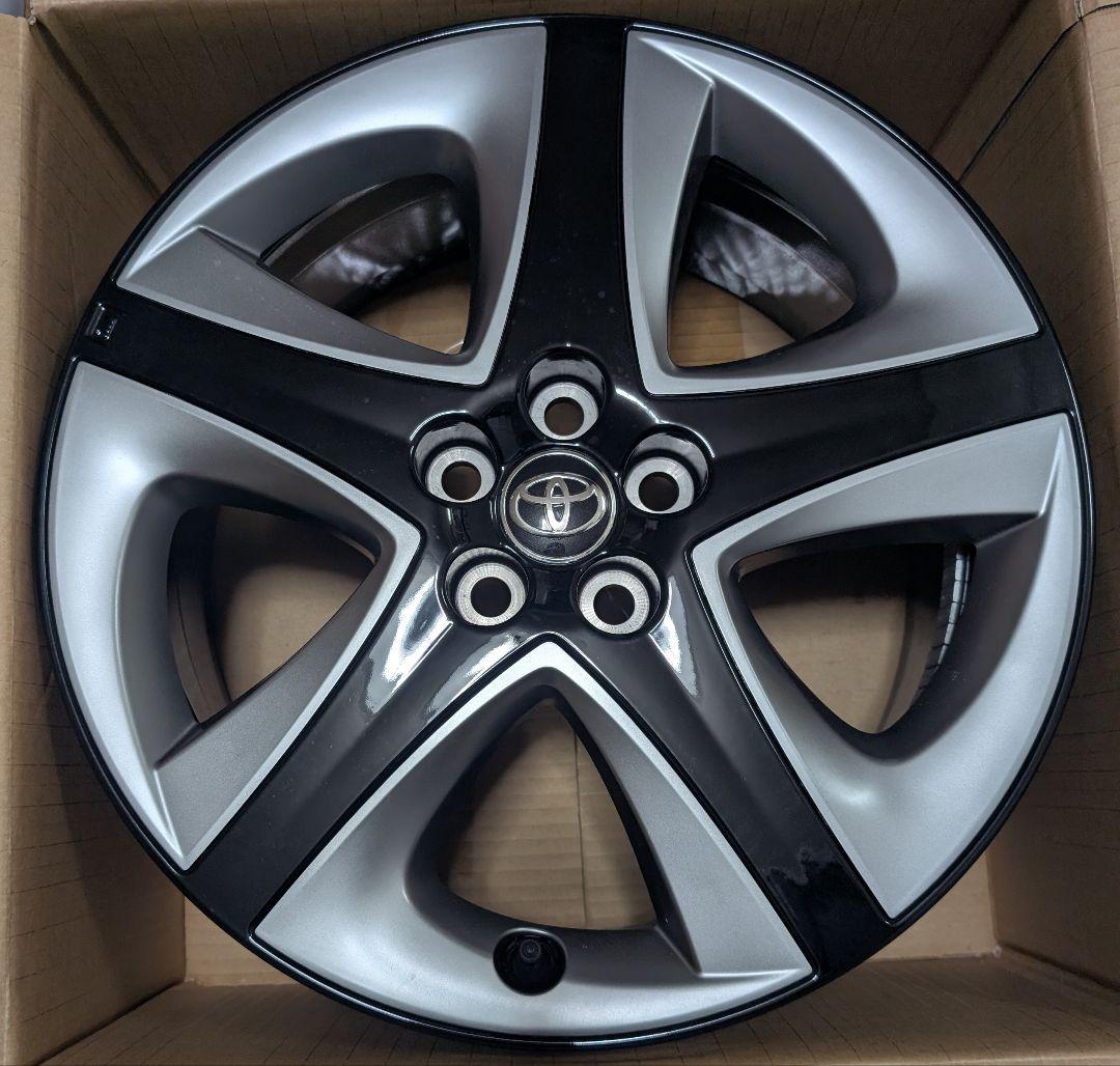 プリウス50純正ホイール17インチ(後期)1本【新車外し】美品