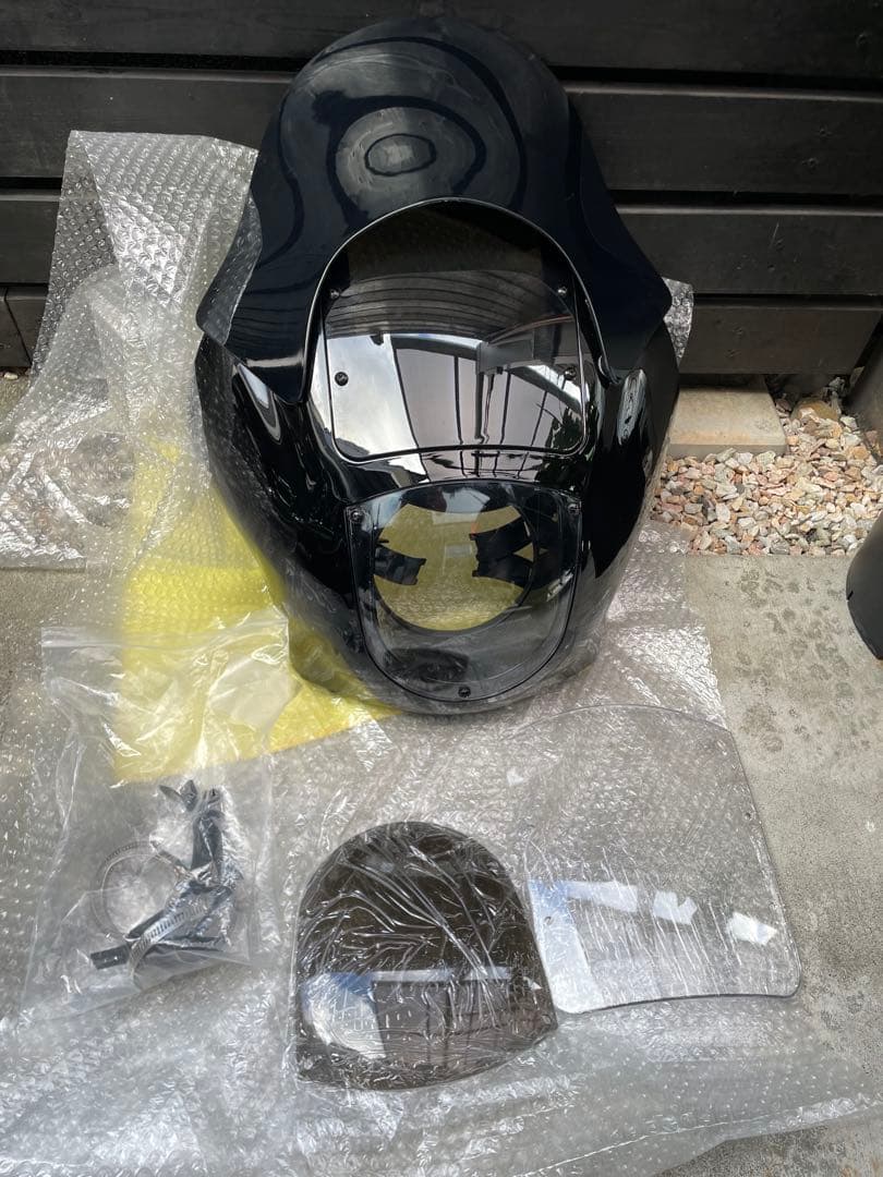 クォーターフェアリング※リップ付き　レンズ・取付金具付き☆ハーレースポーツスター