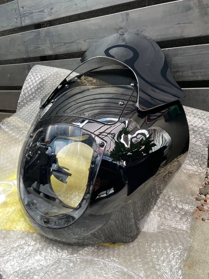 クォーターフェアリング※リップ付き　レンズ・取付金具付き☆ハーレースポーツスター