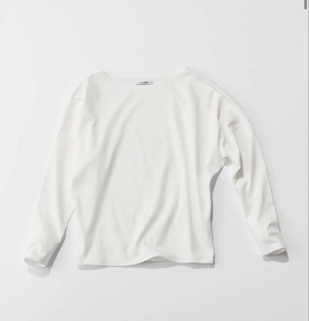 【最終値下げ】SLOANE X 佐藤佳菜子別注　スローン　淑女のロンT ホワイト