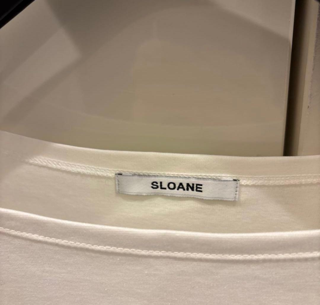 【最終値下げ】SLOANE X 佐藤佳菜子別注　スローン　淑女のロンT ホワイト