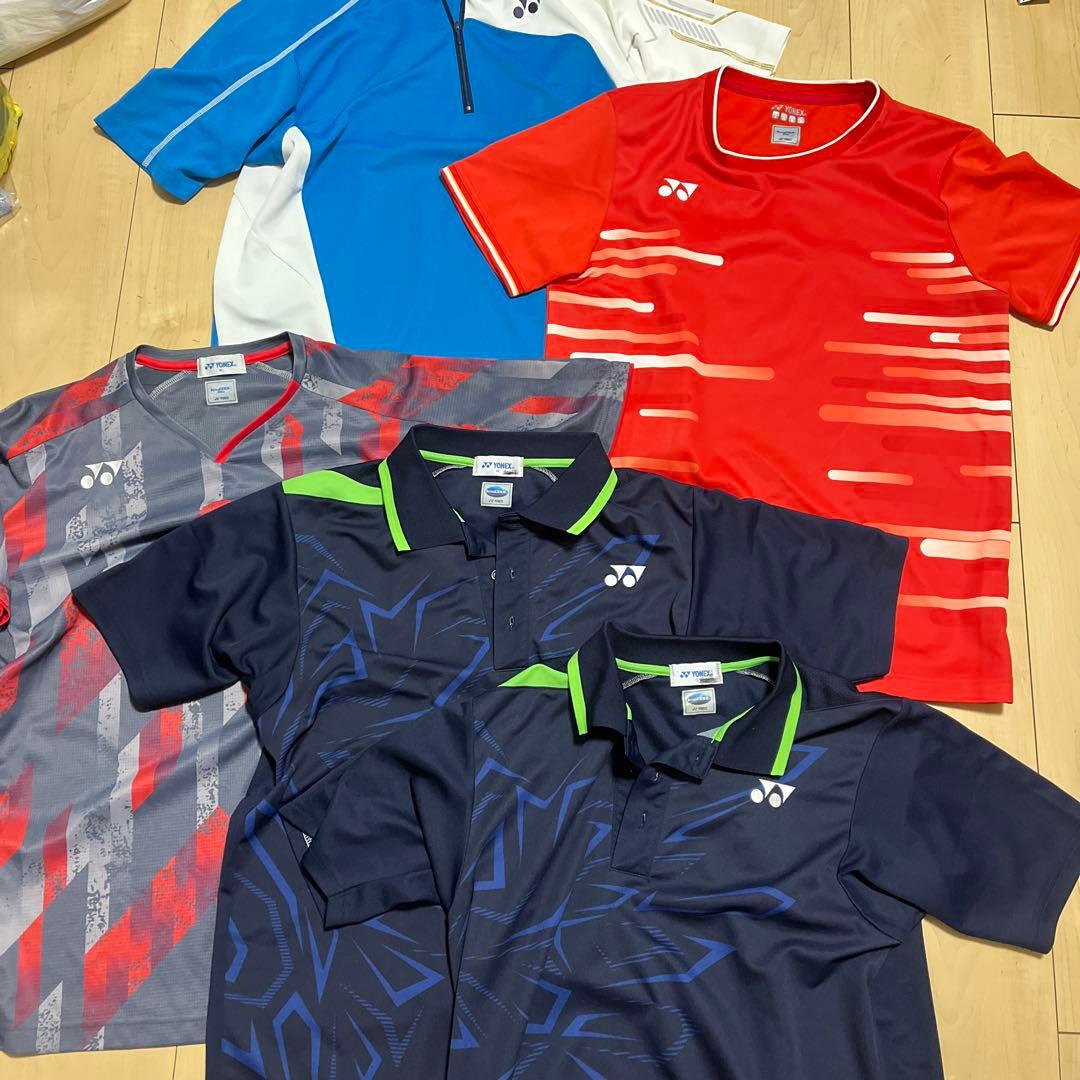 ５枚　名経大市邨　城西　M ユニフォーム　バドミントン　ヨネックス ウェア　愛知