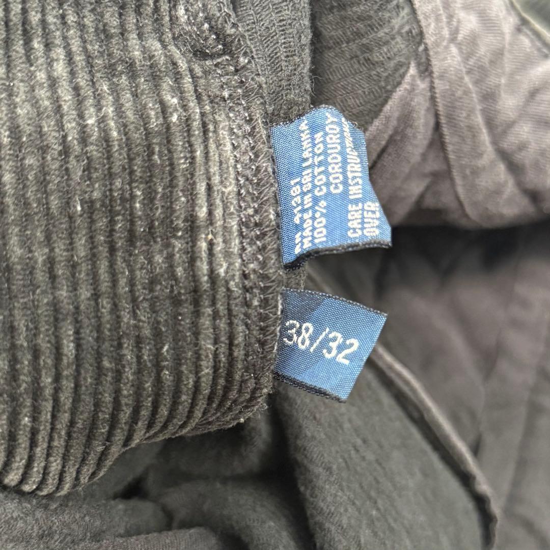 Polo by Ralph Lauren 2タック 太畝 コーデュロイ パンツ