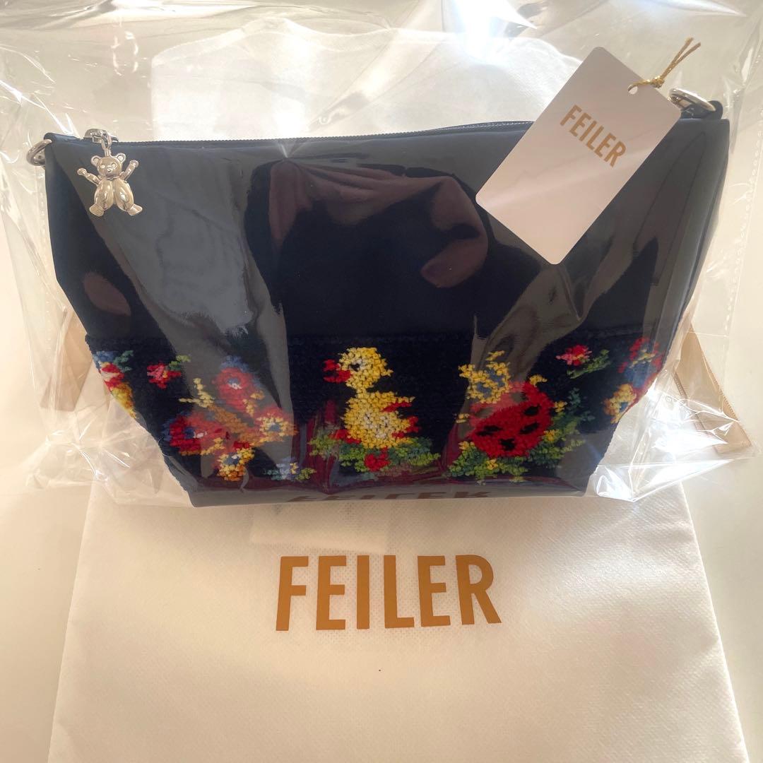 新品タグ付　学校フェイラー　ミニショルダー　ハイジ　ネイビー　紺