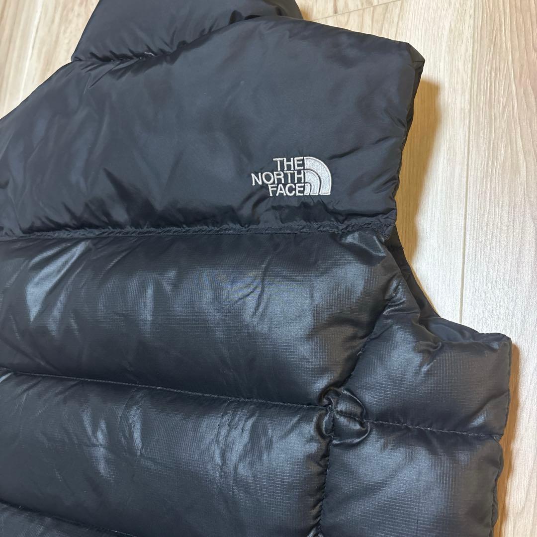 人気ブラック☆ノースフェイス ヌプシダウンベスト 700FP レディースMサイズ