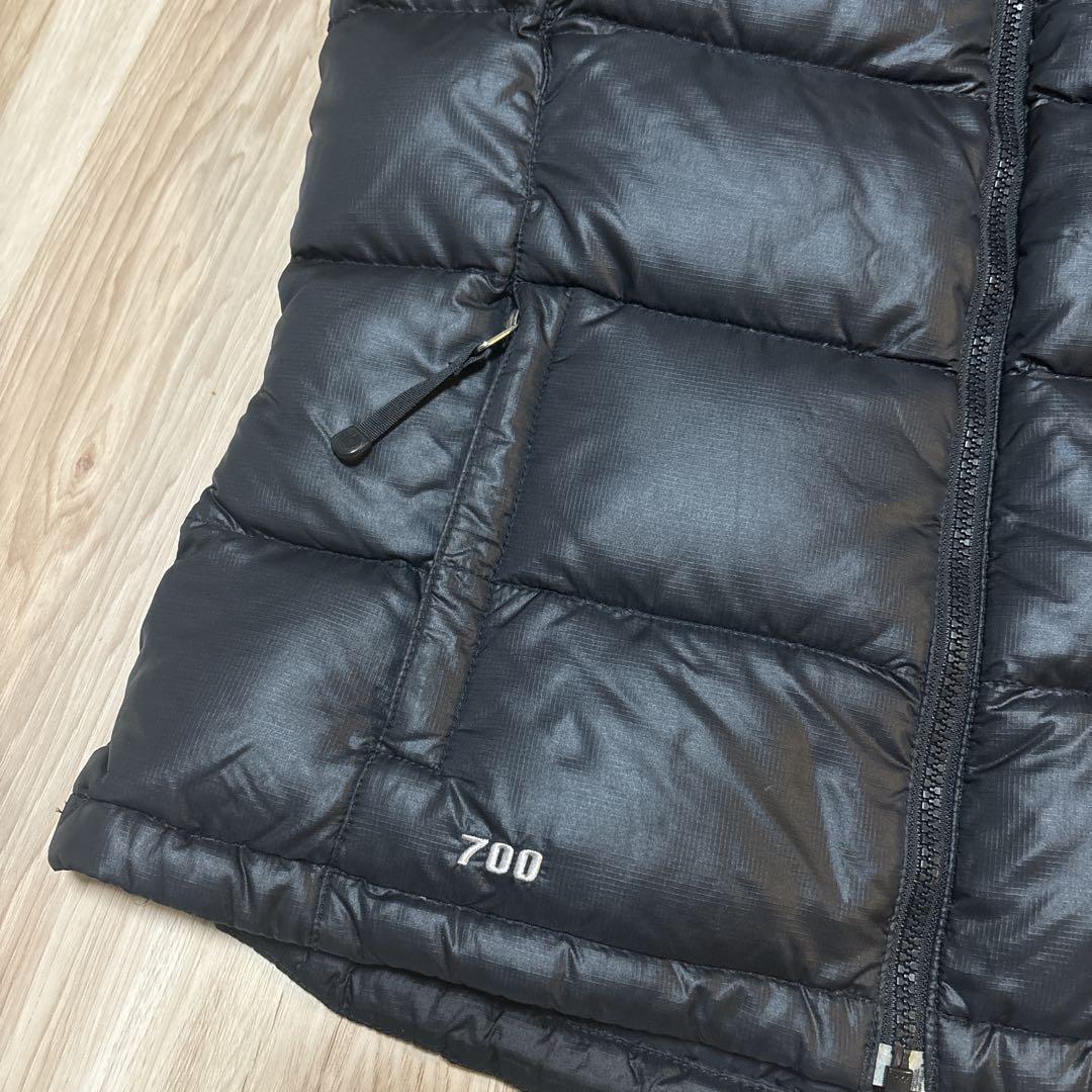 人気ブラック☆ノースフェイス ヌプシダウンベスト 700FP レディースMサイズ