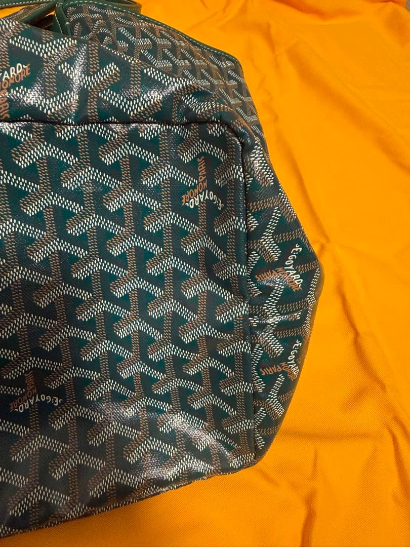 GOYARD ゴヤール サンルイGM バッグ トートバッグ グリーン