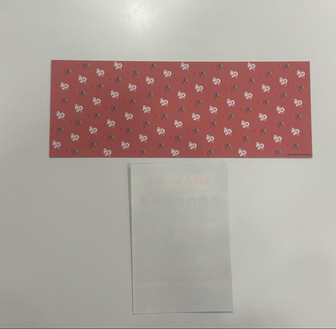 なにわ男子 1月12日 東京 なにふぁむぱすステッカー、チケット型カードセット