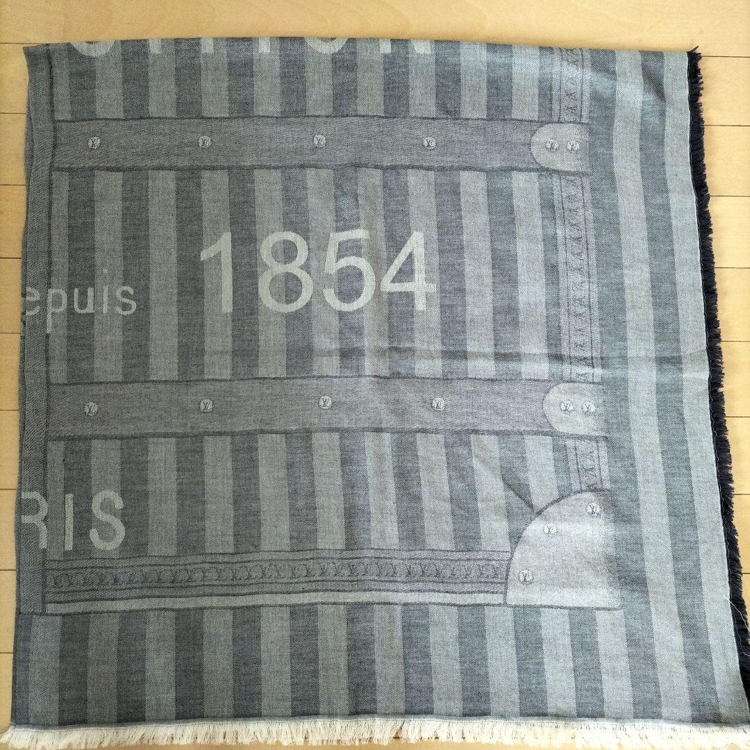 ルイ・ヴィトン ストール グレー